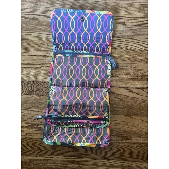 Vintage Vera Bradley Jazzy Blooms Travel Organizer - Picture 6 of 7